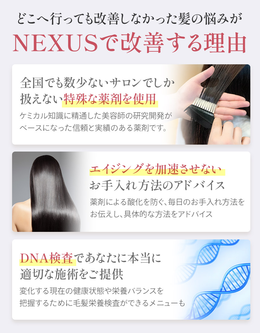 NEXUSで改善する理由